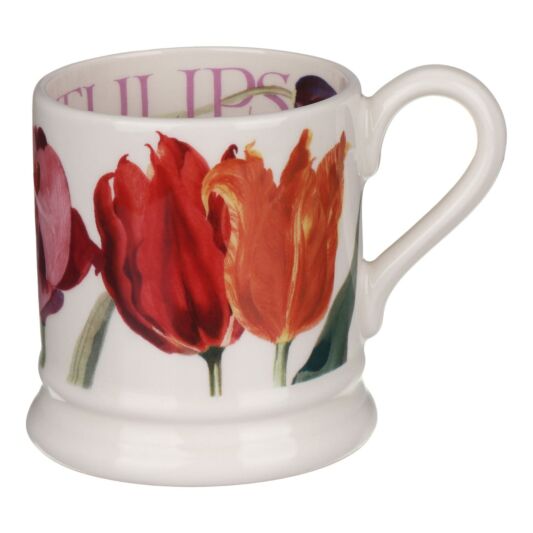 Set of 2 Earthenware Emma Bridgewater Flowers Half Pint Mug Gift Boxed 1FLW110013