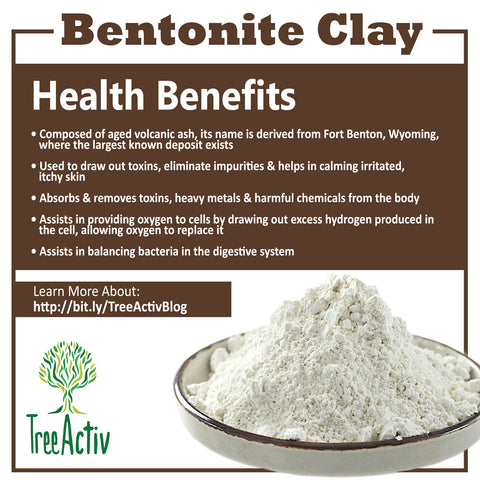 TreeActiv Bentonite Clay Health Benefits