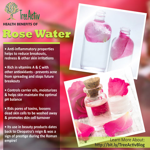 TreeActiv Rose Water Health Benefits
