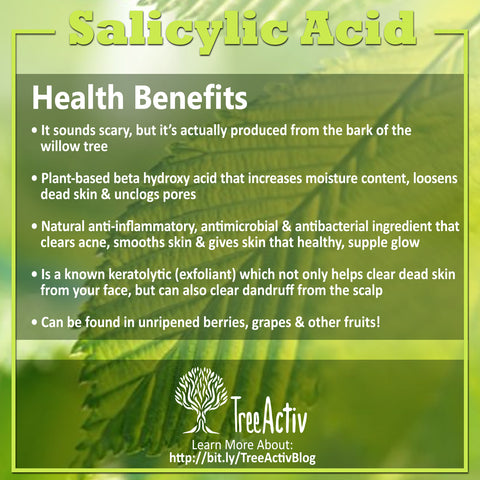 TreeActiv Salicylic Acid Health Benefits