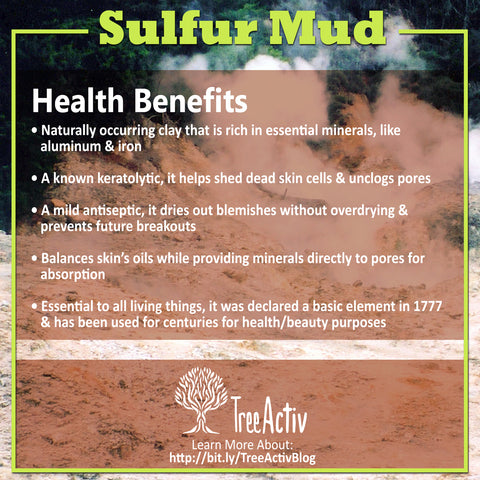 TreeActiv Sulfur Mud Health Benefits