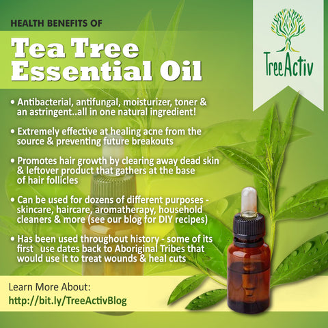 TreeActiv Tea Tree Essential Oil Health Benefits