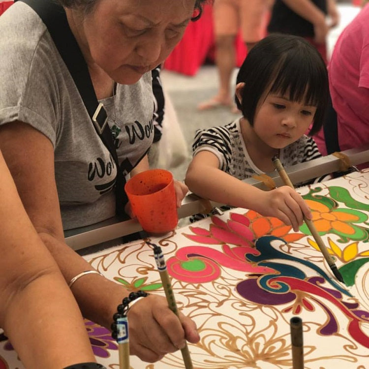 Goodman Open House 2019 - Batik Painting