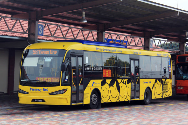 Getting Around in Johor Bahru - Bus