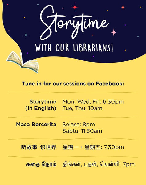 National Library Board of Singapore Live Storytelling Sessions