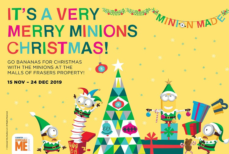 Free Things to do 2019 - Frasers Mall Minions