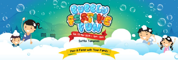 Bubbly Festive Fun | SAFRA Tampines