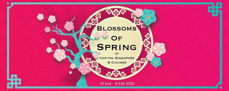 Chinese New Year 2020 Celebrations in Shopping Malls in Singapore - Capitol Singapore and CHIJMES