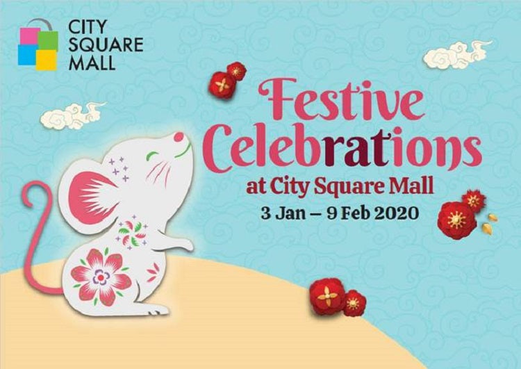 Chinese New Year 2020 Celebrations in Shopping Malls in Singapore - City Square Mall