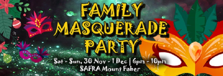 Family Masquerade Party | SAFRA Mount Faber