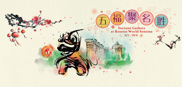 Ring in a prosperous Year of the Boar at Resorts World Sentosa’s Fortune Gathers