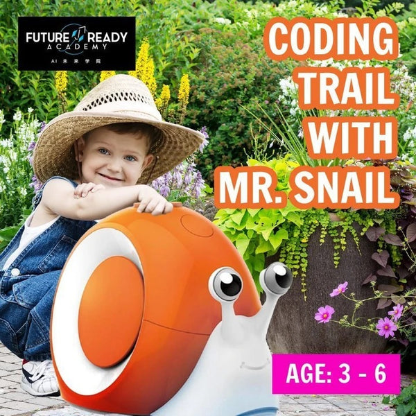 Future Ready Academy S.T.E.A.M Holiday Camp: Coding Trail with Mr. Snail