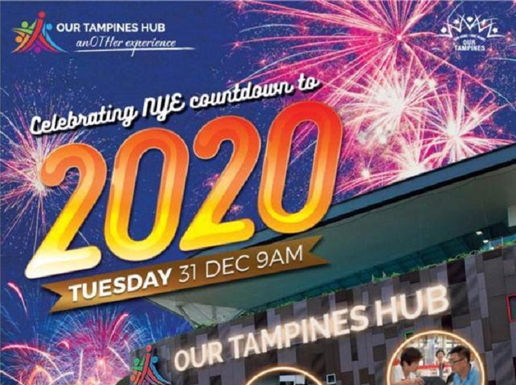 New Year’s Countdown at Our Tampines Hub