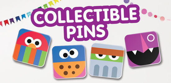 Sesame Street Collectible Pins