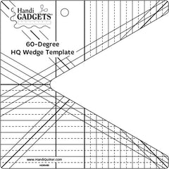 HandiQuilter Ruler of the Month - 60 Degree Wedge