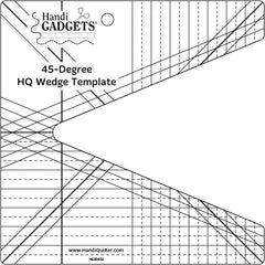 HandiQuilter Ruler of the Month 2 Wedge 45 Degree