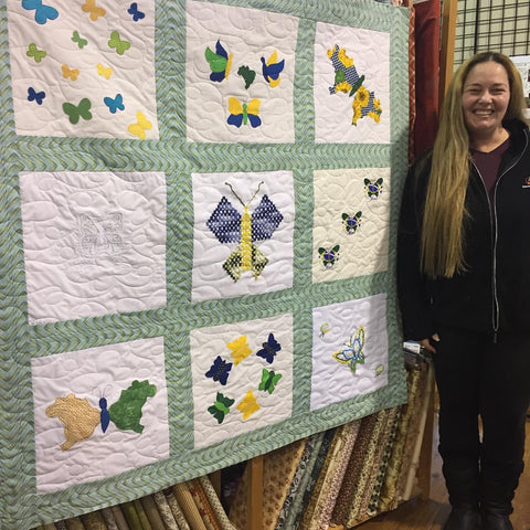 Mennonite Relief quilts by Ana Paula Brasil Quilted at The Quilt Store