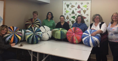 Tuffet Class at The Quilt Store