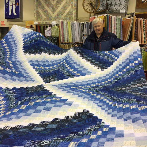Bargello quilts at The Quilt Store
