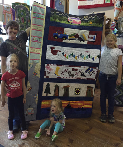 2017 Row by Row Winning Quilt - The Quilt Store