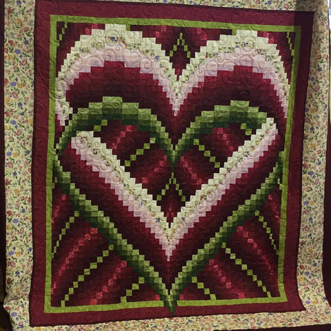 Longarm Quilting Program at The Quilt Store - Melinda's Heart