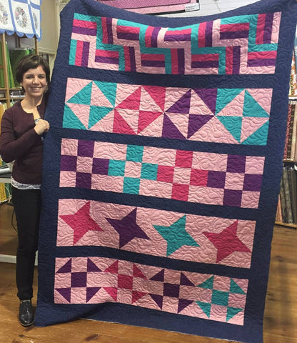 Longarm Quilting Program at The Quilt Store - My First Quilt