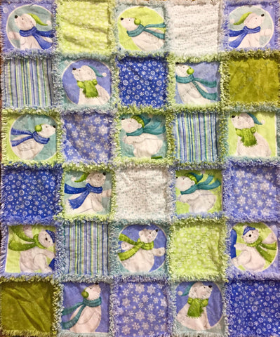 Rag Quilt Kit at The Quilt Store
