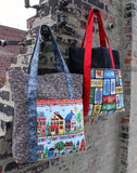 Row by Row - Home Sweet Home Tote Bag