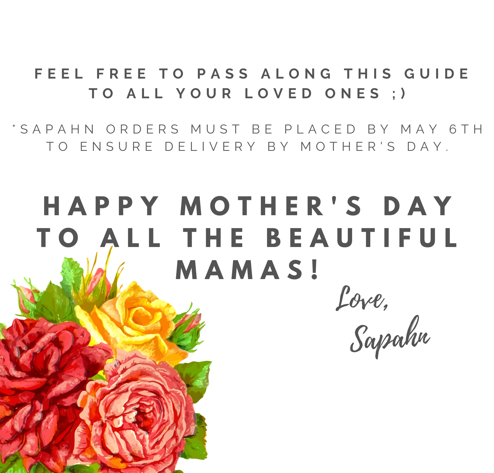 Creating Moments: Sapahn's Mother's Day Guide
