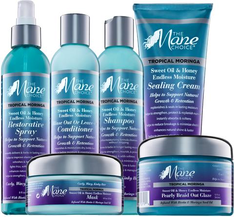 Tropical Moringa Sweet Oil & Honey Endless Moisture Collection