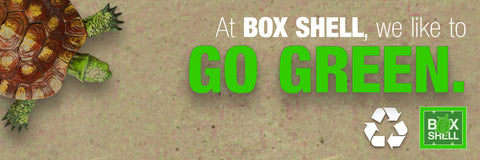 Going Green at BOX SHELL