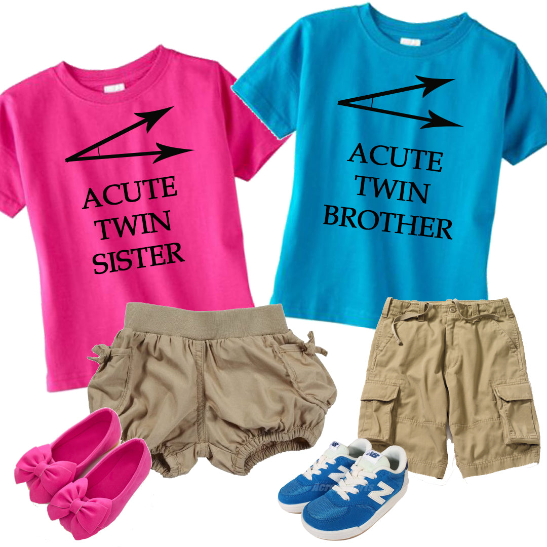 boy girl twin clothing sets