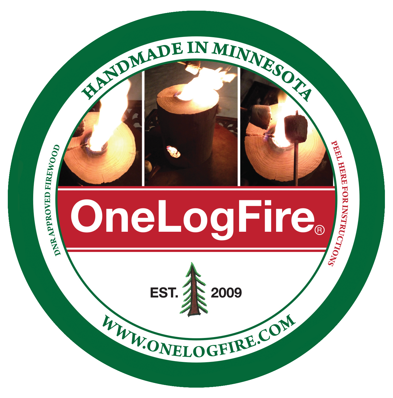 The World's Easiest Campfire | One Log Fire Kit | OneLogFire