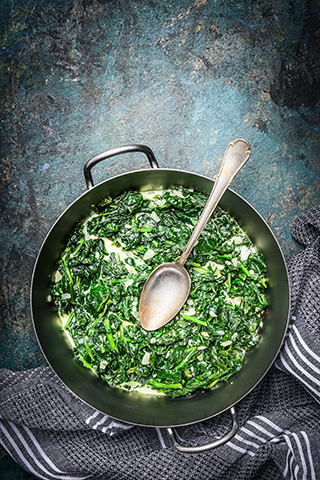 Spinach, Cooking