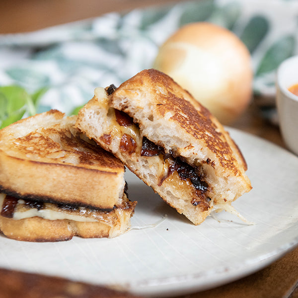 Your grilled cheeses will never be the same after you add Fire Cider Onion Jam!