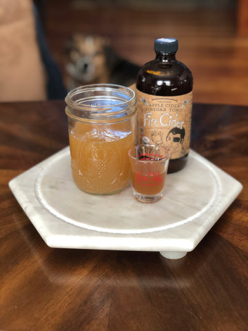 Apple Cider Vinegar, Kombucha, Mason Jar