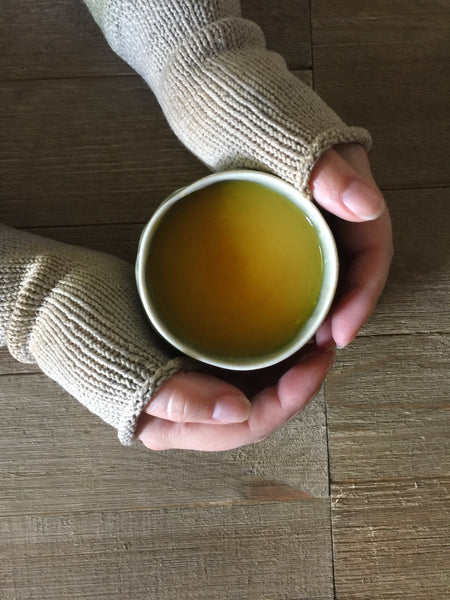 Warming Morning Miso Broth with Fire Cider