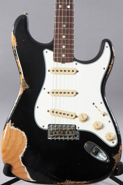 Custom HardRelic Black Stratocaster｜エレキギター www.smecleveland.com