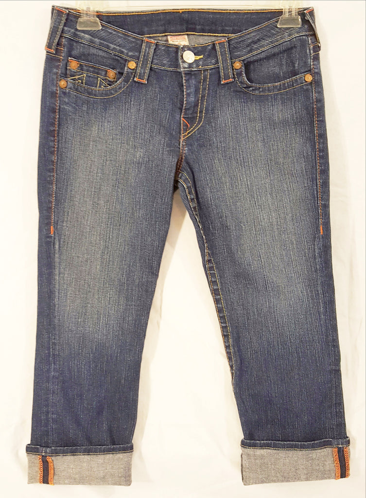 true religion lizzy crop jeans