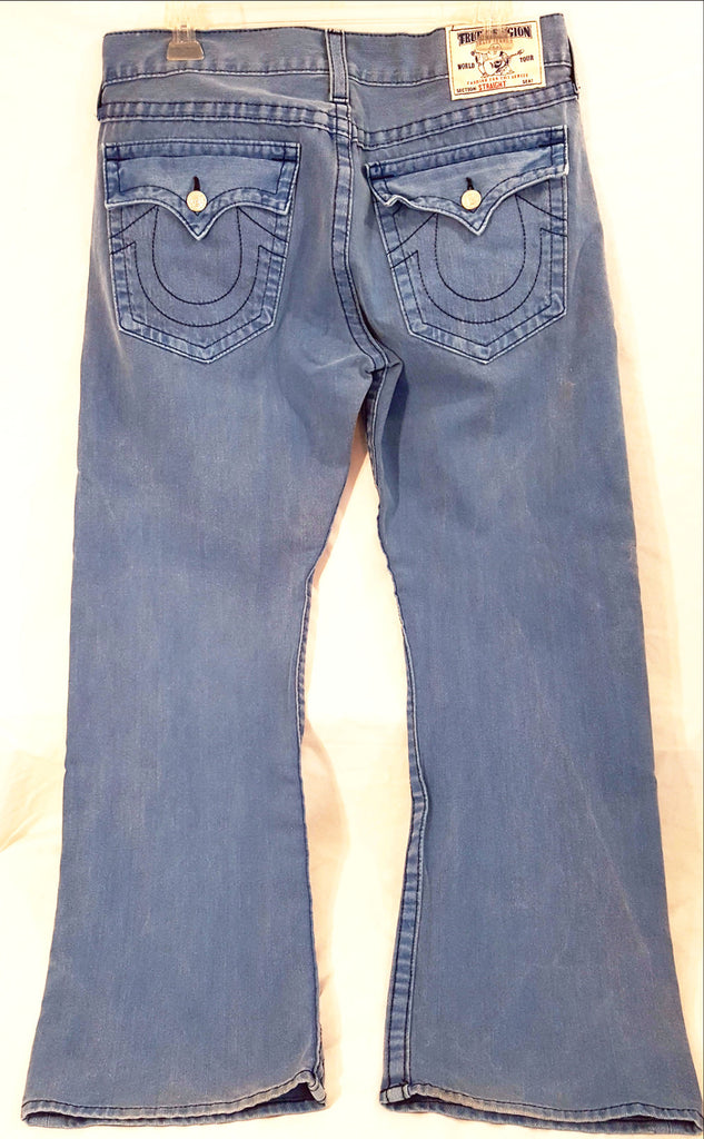 blue true religion pants