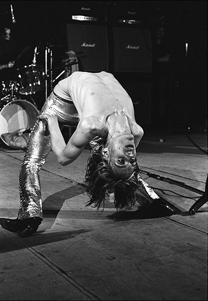 Iggy Pop, La Scala London 1972, By Mick Rock. La Maison Rebelle