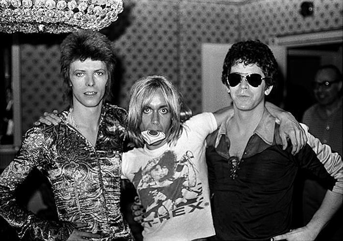 david bowie iggy pop and lou reed dorchester hotel london