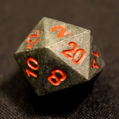 Crystal Fortress REAL d20 dice