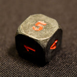 Crystal Fortress REAL d6 dice