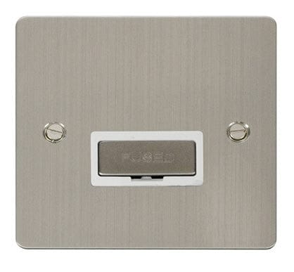 Flat Plate Stainless Steel Ingot 13A Connection Unit - White