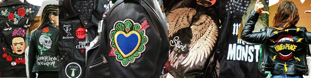 Leather Jackets featuring Koo Style Patches - Photos taken in store and by customers (Vekunya)