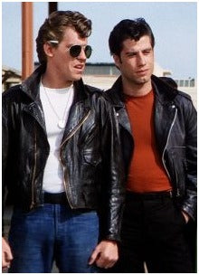 Leather Jacket still from Greece the movie - Koo Style