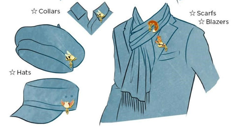 How To  Style Metal Pins - Top Tips By KooStyle.Co.Uk