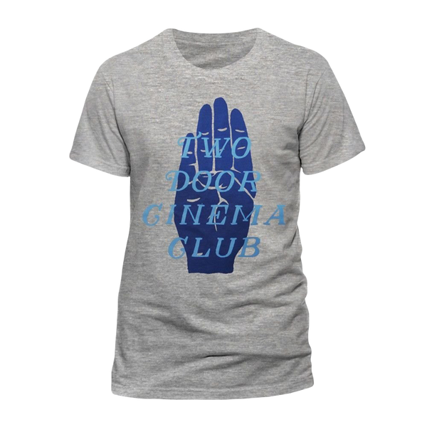 Two Door Cinema Club Hand Logo Sport Grey T Shirt Home Page Two Door Cinema Club