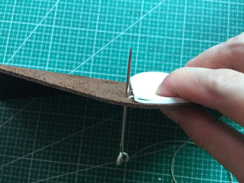 tutorial - make a leather journal 20